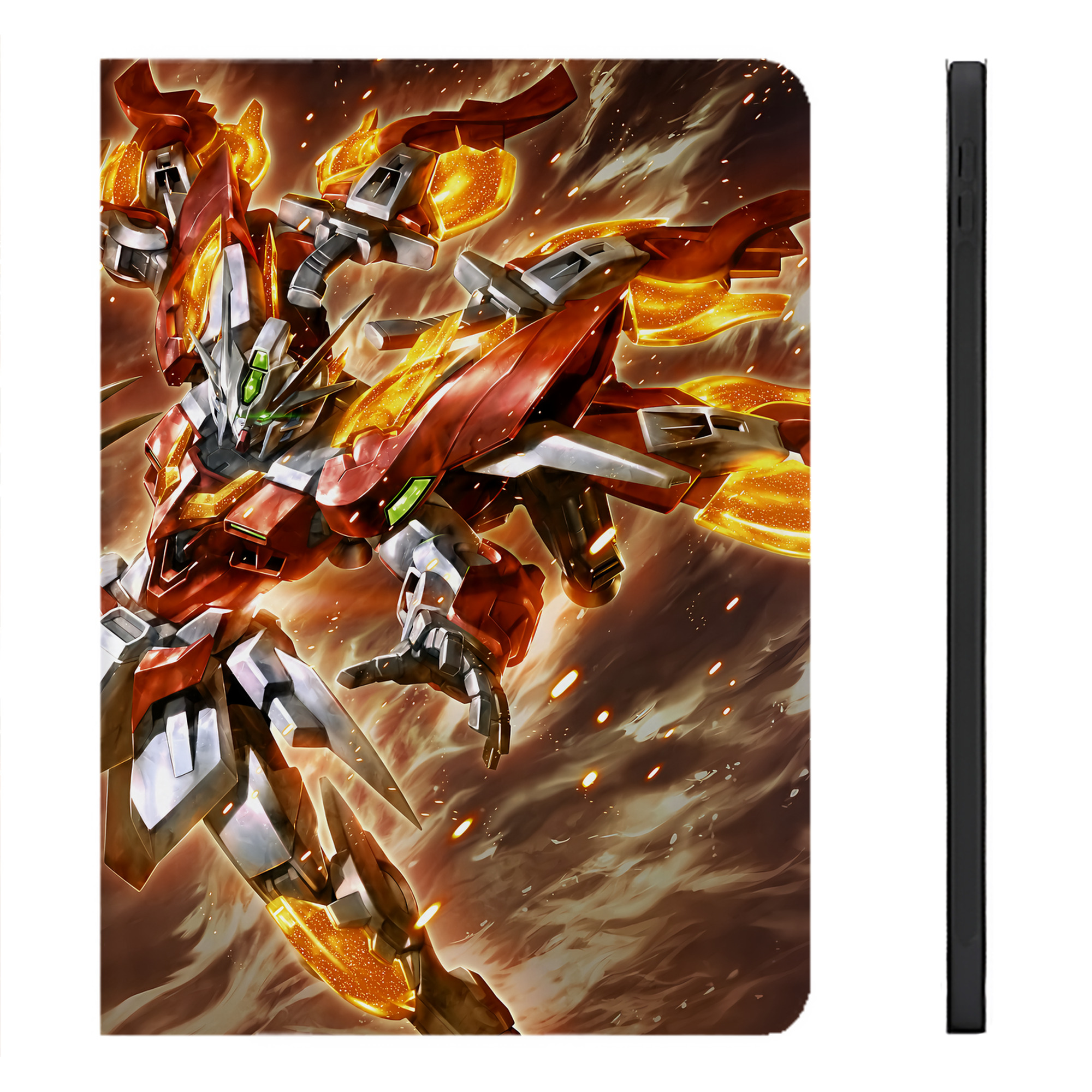 （画像用） 機動戦士ガンダム Mobile Suit Gundam IPadケース ペンホルダー付き ブックスタイルデザイン